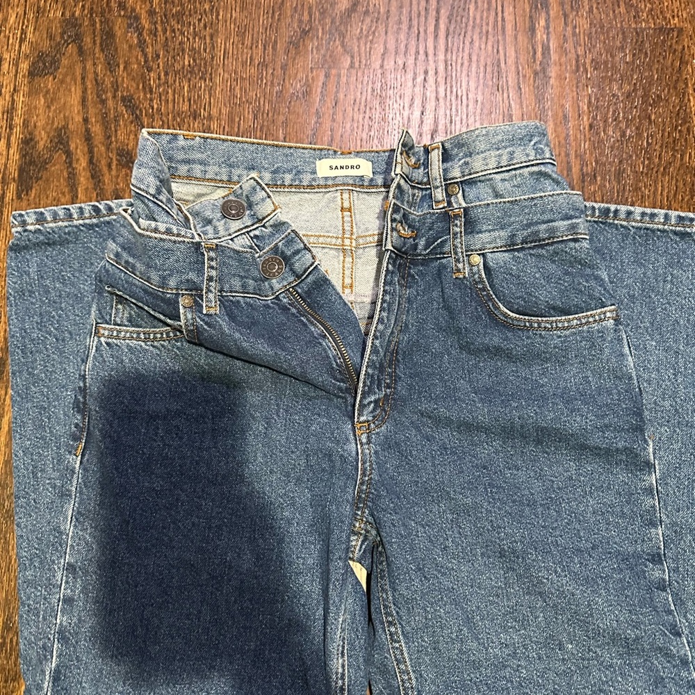 SANDRO double waist jeans! - Picture 10 of 10